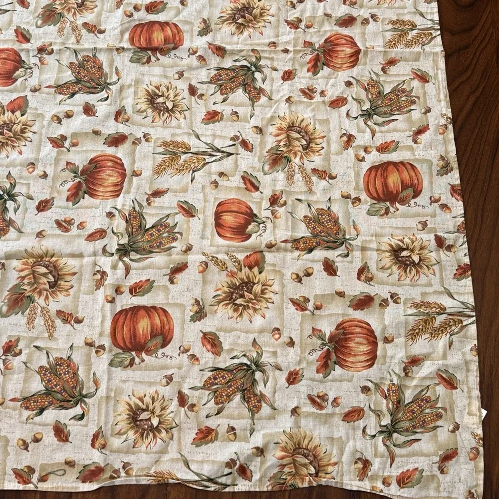Harvest Fall Autumn Thanksgiving Cloth Tablecloth 51